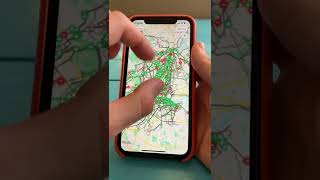 Journey overviews in the Beeline app | Beeline Moto app tutorial #shorts