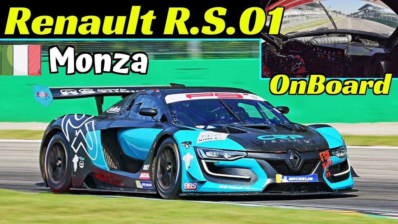 Renault Sport R.S.01 Trophy + OnBoard at Monza Circuit, 560Hp Nissan GT-R 3.8-Litre TwinTurbo Engine