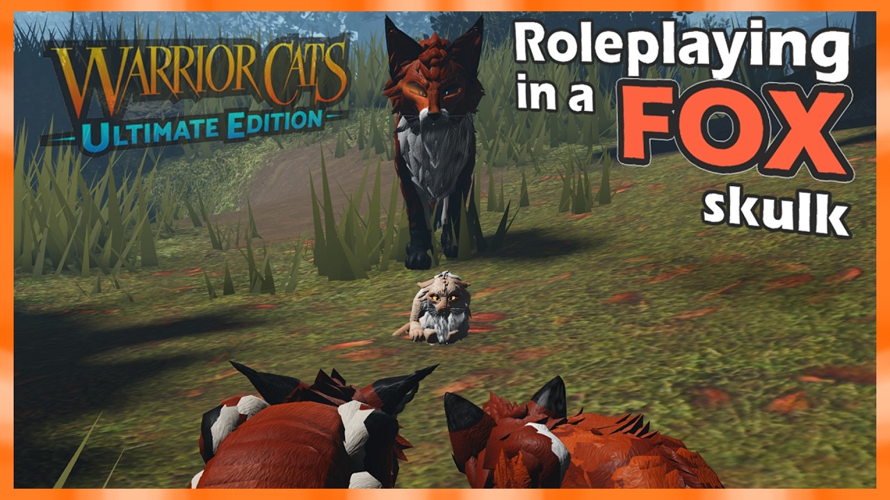🖤 Roleplaying in a Fox skulk with a STOLEN kit! || Warrior Cats Roleplay