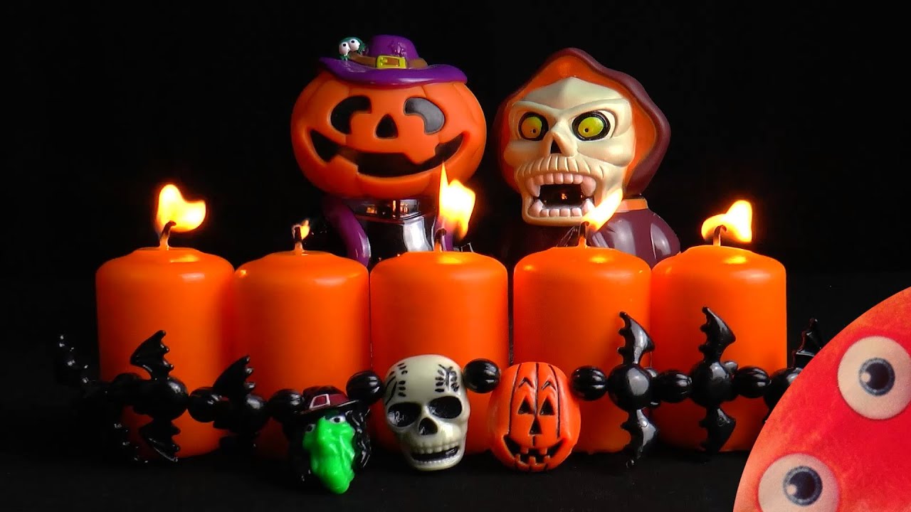 Halloween 2015 Pumpkin Witch Skeleton Ghost Surprise Toys - Children Fun Factory