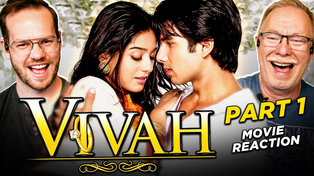 Vivah (2006) Movie Reaction  Part 1/3 | Shahid Kapoor | Amrita Rao | Bollywood Romance