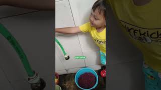 cio BIKIN GRUBI UBI UNGGU. bantuin ibu bikin cemilan!! #fyoupage #vlog #vlogger #anak