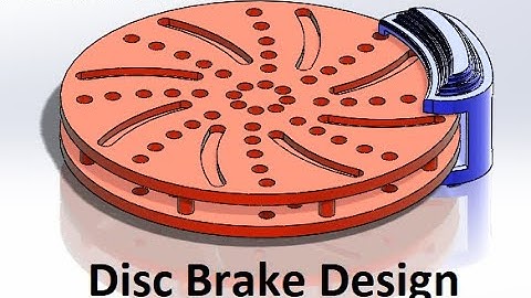 Disc Brake Design in Solidworks 2018 in Hindi| For Beginner