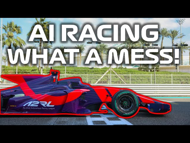 The Worlds First AI Powered Race Was A Big Mess! | A2RL Abu Dhabi Autonomous Racing League class=