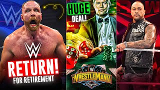 Jon Moxley WWE RETURN For RETIREMENT 😓! WrestleMania 41 HUGE DEAL | WWE Raw Viewership | WWE News