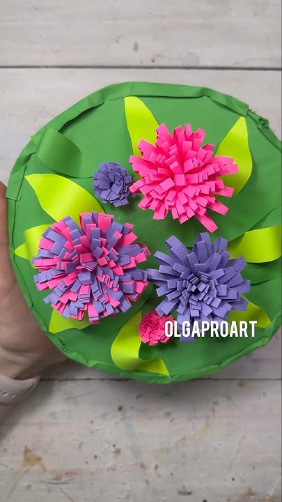 Цветы из бумаги своими руками #поделки #diy #manualidades #сделайсам # ...