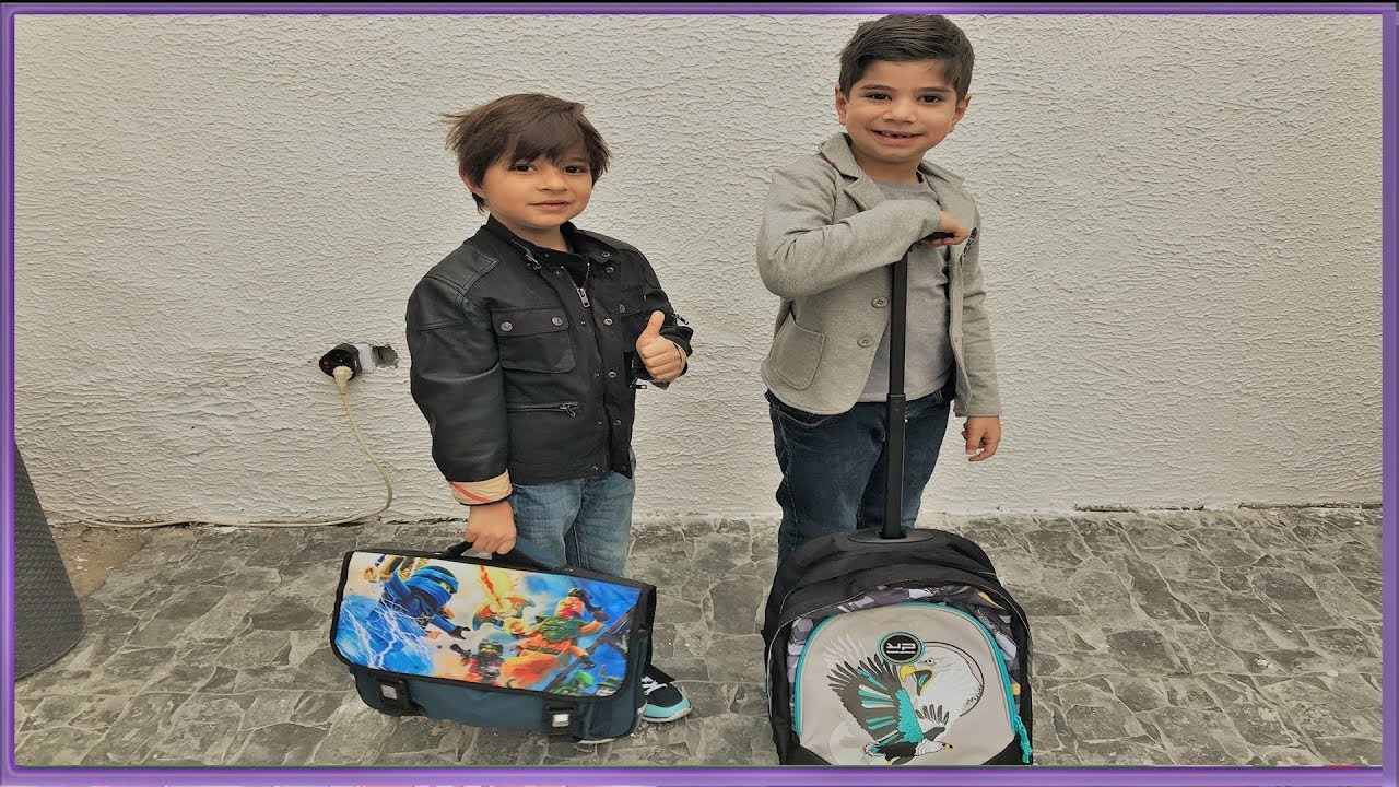 BACK TO SCHOOL 2018 : Look du premier jour de la rentrée pour André et Alex ! StudioSurpriseToys