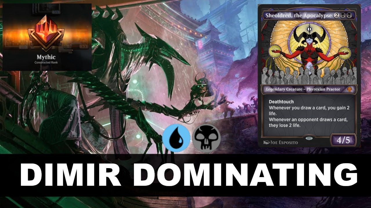 💧💀75 WINS IS THIS THE BEST DIMIR CONTROL?! DESTROYING TOP 300