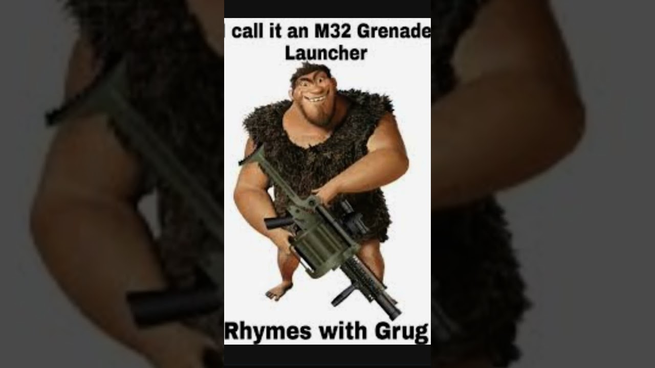 rhymes with grug...