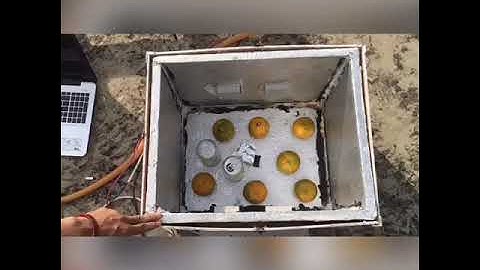 Pendingin Termoelektrik Tenaga Surya - SOLAR THERMOELECTRIC COOLER BOX FOR FRUIT & BEVERAGE STORAGE