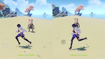 F2P Yelan Using Stringless R1 vs R5 - Comparision | Genshin Impact