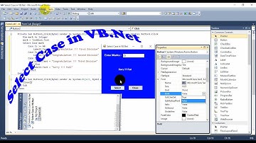 Visual Basic In Nepali: visual studio tutorial (Select Case  in VB.Net ) By NP Rijal