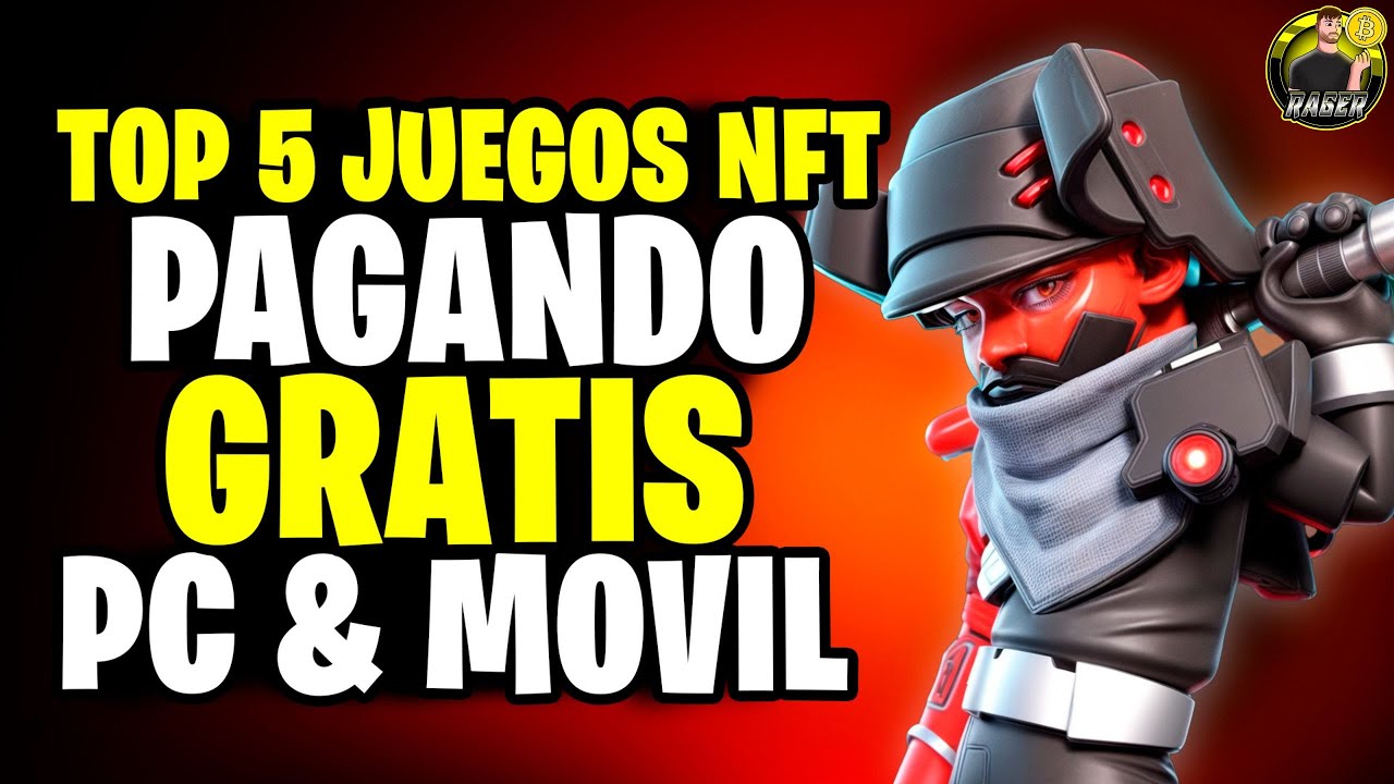 TOP 5 Juegos Cripto PAGANDO DINERO GRATIS Real en 2025 💥 JUEGOS NFT 💥 TOP  5 NFT GAMES FREE TO PLAY