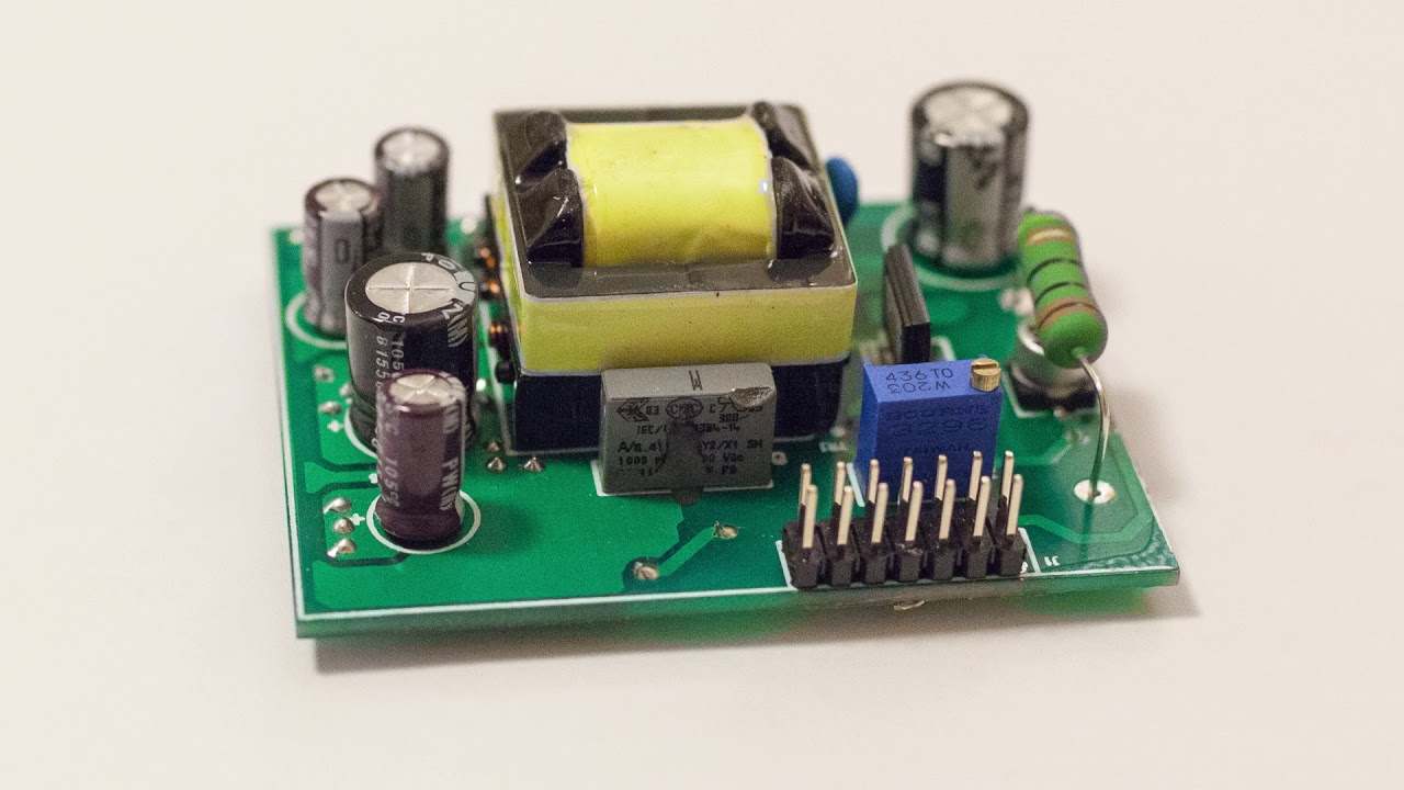 Источник самопитания (AUX) Flyback на LNK6763