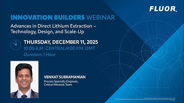 Advances in Direct Lithium Extraction - Technology, Design, and Scale-Up