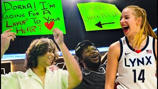 RIZZING UP THE MOST BEAUTIFUL WNBA PLAYER!