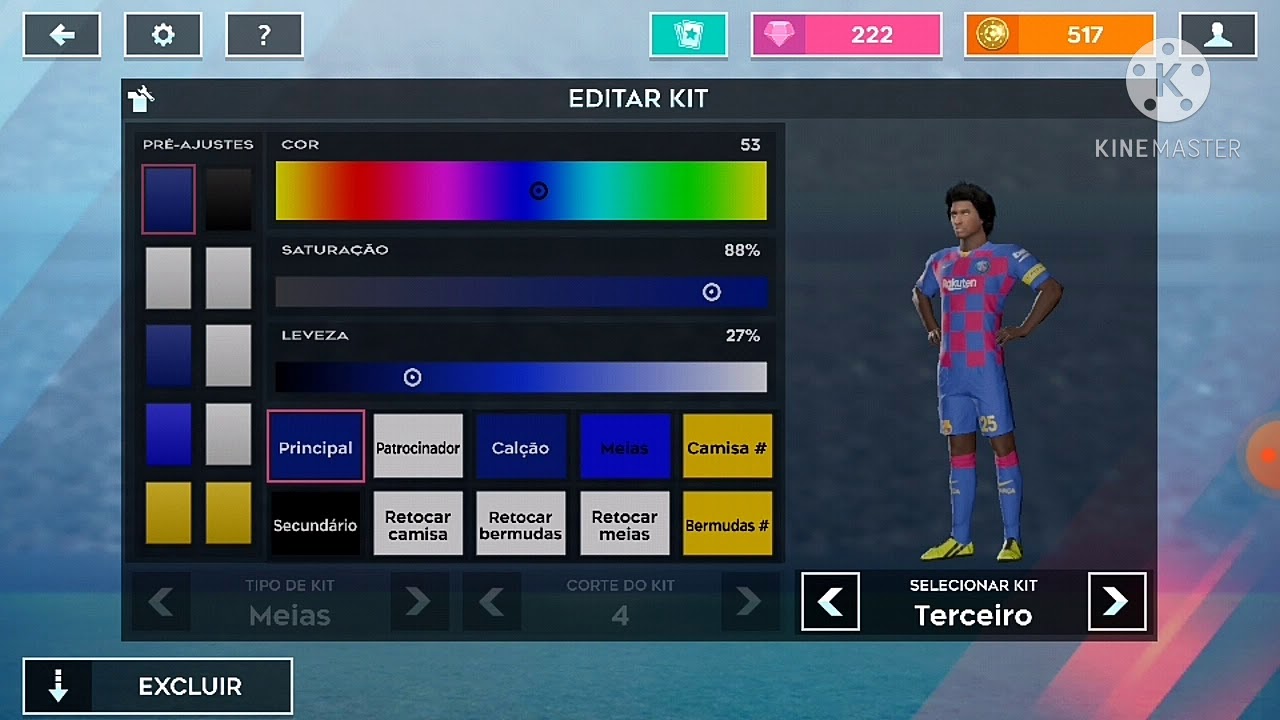 Kit Do Barcelona 21 Para Dream League Soccer Youtube