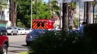 LAFD Rescue 58 Transporting Code 3