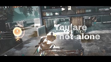 We are not alone | Montage Video | Alan Walker- Unity | PUBG MOBILE