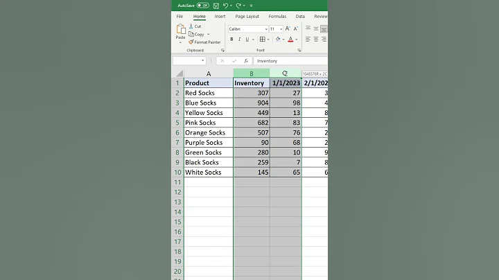 How to Insert Rows in Excel