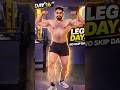 Day 16 Leg Day Workout 🦵🔥 | Build Strong Legs 💪 | Gym Motivation #legday #day16 #gymmotivation