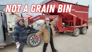 Not a Grain Bin… Our Feedlot Upgrade