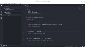 Como Programar um Site com Golang  Adicionando Arquivos de Css e Javascript # 11