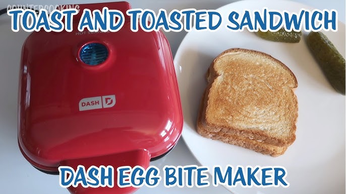 Dash Egg Bite Maker Grilled Cheese Sandwich 