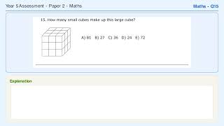 Year 5 Assessment Maths Q15