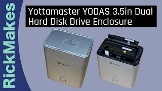 Yottamaster Yodas 3.5In Dual Hard Disk Drive Enclosure
