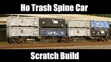 Ho Trash Spine Car Scratch Build part 2