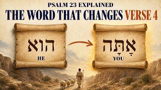 Psalm 23 Verse 4: The Pronoun Shift Most Christians Never Notice