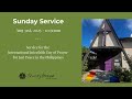 Sunday Service - Day of Prayer for Just Peace in the Philippines -  August 31st, 2025