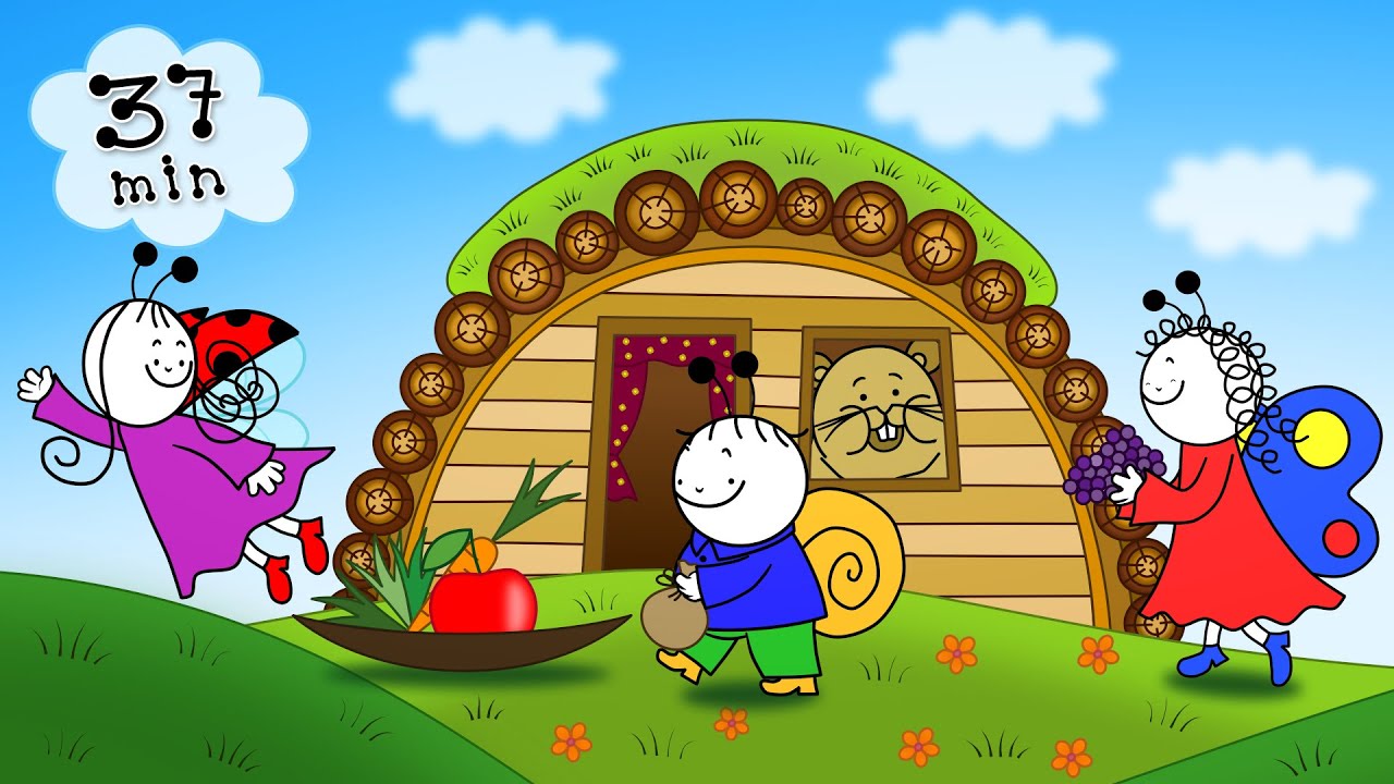 Bobi in Pika kompilacija - PIKNIK ▶ 8 celotne epizode | 37 minut