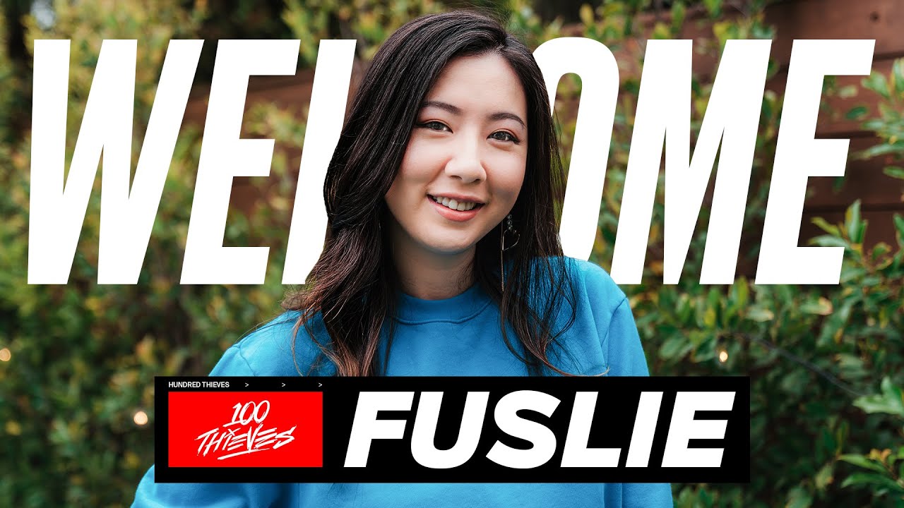 100 Thieves sign Fuslie as content creator » TalkEsport