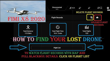 Learn how to Find Lost Drone with the google map coordinates in Xiaomi Fimi x8 SE 2020 Last Location