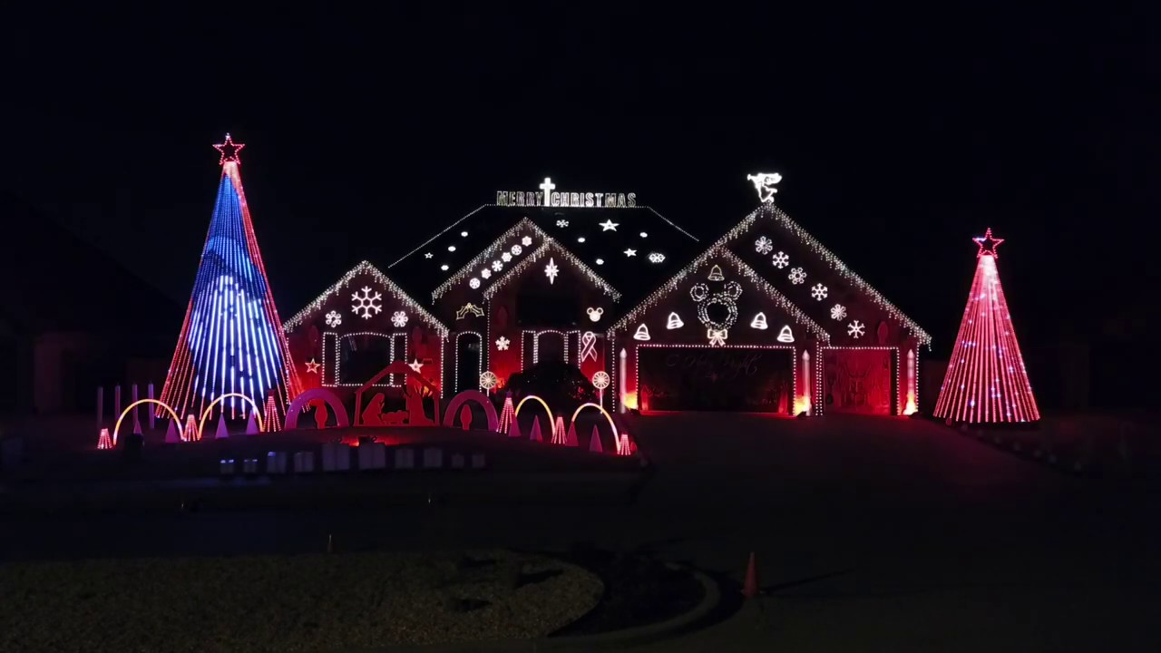 The Greatest Show Christmas Lights Bentonville Heart Lites 2018 YouTube