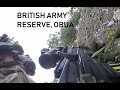 British Army Reserves, a training weekend