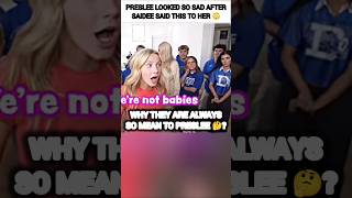 Preslee Nelson Looked So Sad After Saidee Said This?