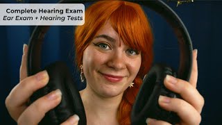 ASMR 👂 Complete Ear & Hearing Exam 🩺 | Otoscope, Beep Test, Tuning Forks | Soft Spoken Medical RP screenshot 4