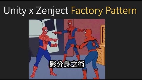 Unity x Zenject Facroty Pattern With Unit Test