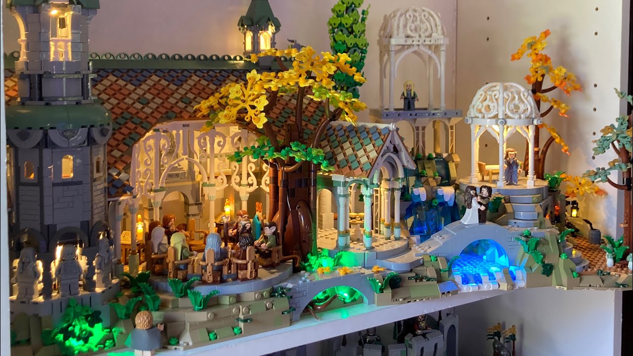 Lego Rivendell ( Moc UpGrade) - YouTube