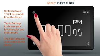 Night Digital Clock for Android devices and Fire tablets screenshot 5