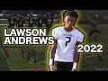 Lawson Andrews 2022 PV Mavericks Pop Warner Highlight - Running back / Defensive back