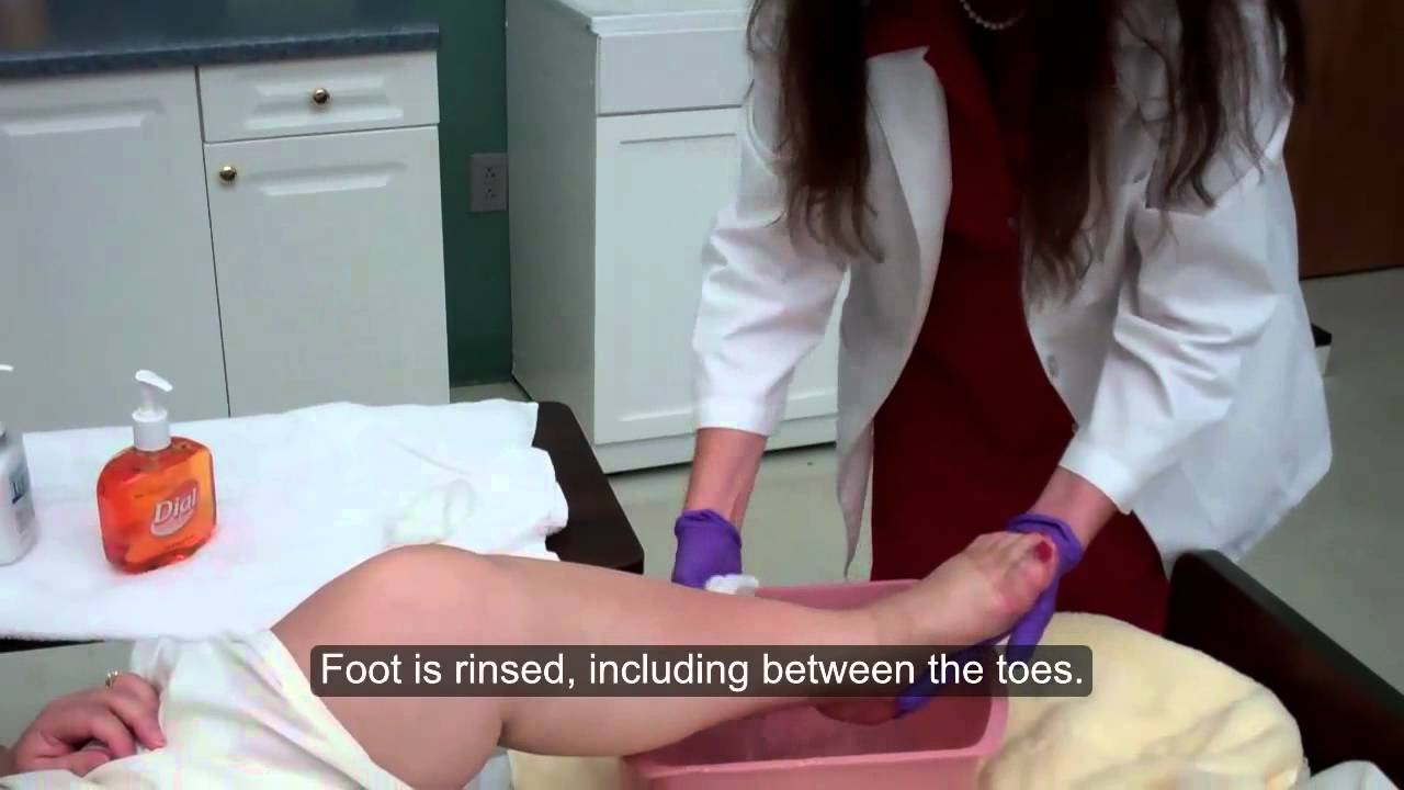CNA ESSENTIAL SKILLS - Foot Care (