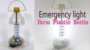 How to Make an Emergency Light from Plastic Bottle - At Home