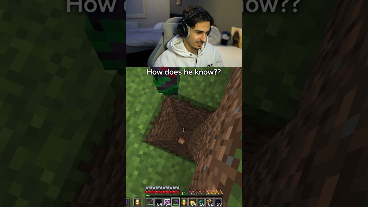 He knew all along...