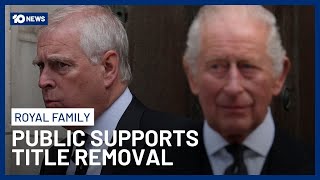Britons Back Stripping Andrew’s Title As Public Pressure Builds for Formal Epstein Inquiry | 10 News