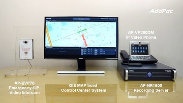 AP-EVP70 Emergency SIP Video Intercom Call Center Solution (비상호출 SIP 비디오 인터컴 콜센터 솔루션) | AddPac