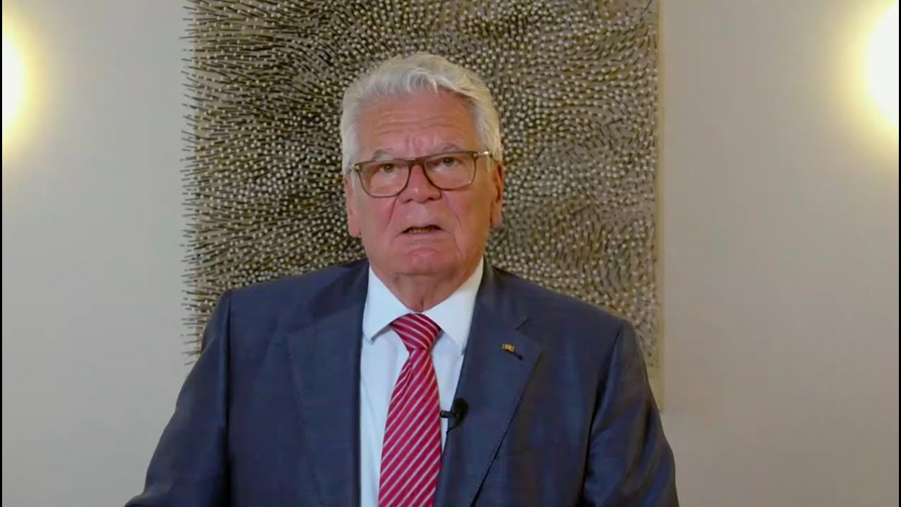 Stiftungsprofessur 2021: Joachim Gauck - "Die offene Gesellschaft und die Grenzen der Toleranz"